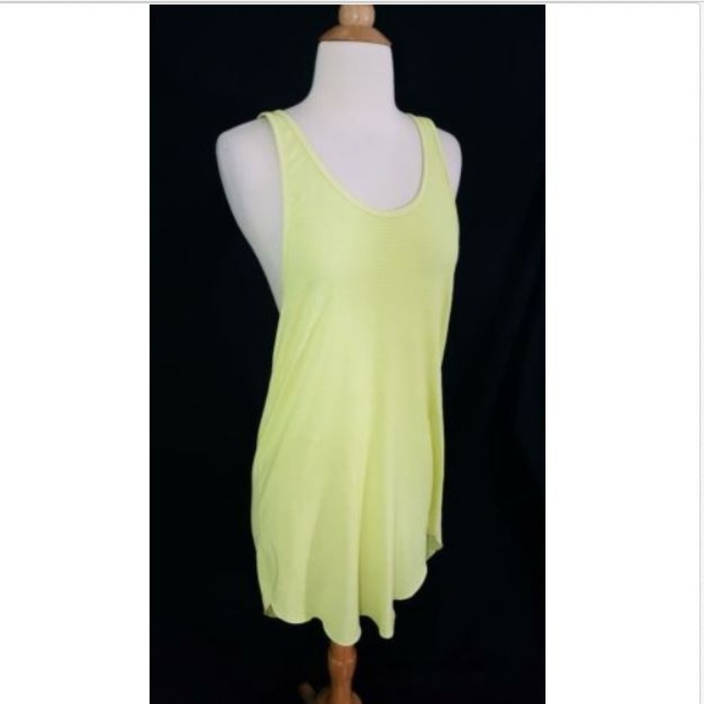 Lululemon sz 2 Salty Swim Dress Yellow Cover up NEW Flaw